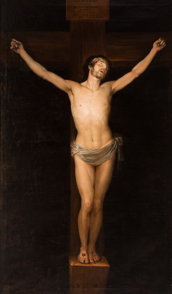 Christ dying on the cross